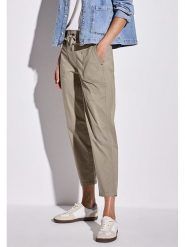 Street One Bojówki w kolorze beżowym rozmiar: 44/L28. Brązowe spodnie materiałowe Street One, l, bez wzorów, z materiału. Za 121.80 zł.