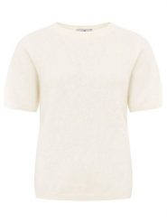 Zwillingsherz Kaszmirowy sweter w kolorze kremowym rozmiar: M. Brązowe swetry Zwillingsherz, m, bez wzorów, z kaszmiru, bez ramiączek. Za 404.99 zł.