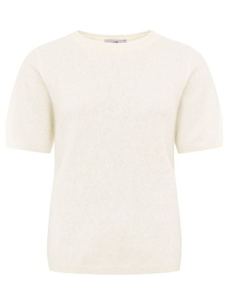 Zwillingsherz Kaszmirowy sweter w kolorze kremowym rozmiar: M. Brązowe swetry Zwillingsherz, m, bez wzorów, z kaszmiru, bez ramiączek. Za 404.99 zł.