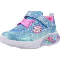 Buty SKECHERS MY DREAMERS LIL MERMAID Niebieski. Niebieskie trekkingi Skechers, z materiału, trekkingowe. Za 188.99 zł.