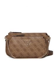 Guess Torebka HWBG78 79710 Brązowy. Brązowe listonoszki Guess, z aplikacjami, ze skóry, bez dodatków. Za 329.99 zł.