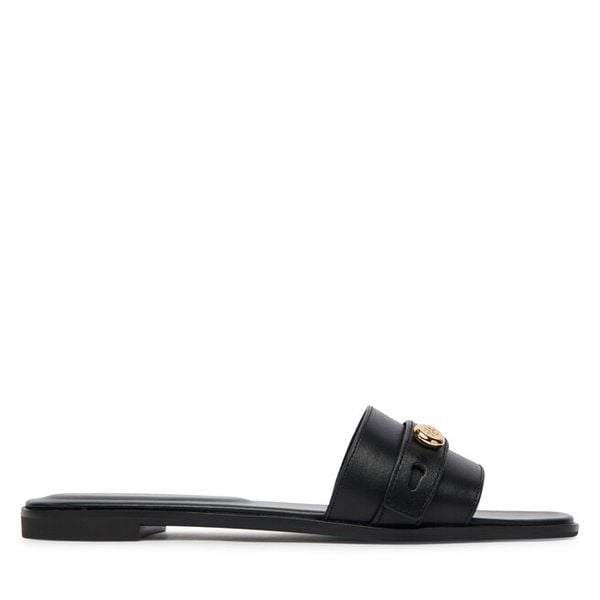 Klapki Tory Burch. Czarne klapki Tory Burch, bez wzorów, bez obcasa. Za 1,549.00 zł.