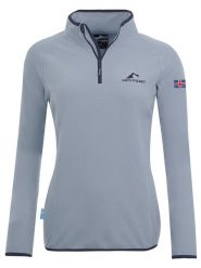 Westfjord Bluza polarowa "Hekla" w kolorze szarym rozmiar: M. Szare bluzy Westfjord, m, bez wzorów, z materiału, bez kaptura. Za 92.42 zł.