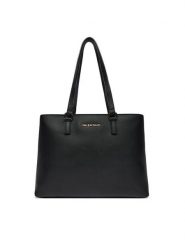 Valentino Torebka Never VBS8GL01 Czarny. Czarne torebki klasyczne Valentino, bez wzorów, ze skóry, bez dodatków. Za 449.99 zł.