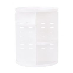 UNIQ UNIQ Obrotowy organizer do makijażu Kuferki do makijażu 1 ct Biały. Zestawy Uniq. Za 157.24 zł.