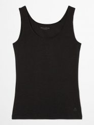 Marc O´Polo Bodywear Podkoszulek w kolorze czarnym rozmiar: M. Czarne koszulki polo m, bez wzorów, bez kołnierzyka, bez ramiączek. Za 92.42 zł.