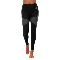 Legginsy kompresyjne do sportów zimowych damskie SIROKO Ultradry. Czarne bielizna sportowa SIROKO, xl, bez wzorów. W wyprzedaży za 109.95 zł.