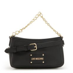 Love Moschino Torebka Love Moschino czarny - sztuczna skóra Torebki 1 ct Damski. Czarne torby na ramię Love Moschino, bez wzorów, z materiału, eleganckie, na ramię, bez dodatków. Za 911.99 zł.