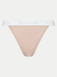 Tommy Hilfiger Figi klasyczne UW0UW05538 Beżowy. Brązowe figi TOMMY HILFIGER, xs, bez wzorów, z bawełny. Za 79.99 zł.
