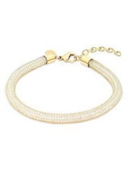 S.Oliver Bransoletka z cyrkoniami rozmiar: onesize. Brązowe bransoletki S.Oliver, z cyrkonią, ze stali. Za 100.99 zł.