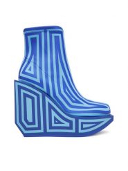 United Nude Botki Wa Bootie Hi 1087965682 Niebieski. Niebieskie botki United Nude, bez wzorów, z materiału, bez obcasa, na koturnie, bez zapięcia. Za 1,899.00 zł.