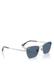 Ray-Ban Okulary przeciwsłoneczne Drea Bio-Based 0RB3783 Srebrny. Szare okulary przeciwsłoneczne Ray-Ban, bez wzorów. Za 609.99 zł.