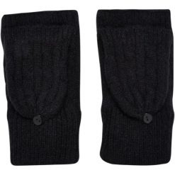Rękawice Unisex Dla Dorosłych Otwarte. Czarne rękawiczki Urban Classics, bez wzorów, sportowe. Za 64.99 zł.