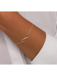 DI GIORGIO Pozłacana bransoletka z elementem ozdobnym rozmiar: onesize. Żółte bransoletki DI GIORGIO, z cyrkonią, pozłacane. Za 74.95 zł.