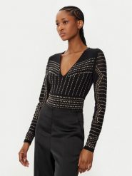 Marciano Guess Body 5RGP02 6218A Czarny Slim Fit. Czarne body Marciano Guess, m, z aplikacjami, z syntetyku. Za 589.99 zł.