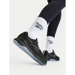 Buty na siłownię Reebok. Czarne obuwie sportowe Reebok, bez zapięcia, na fitness i siłownię. Za 599.99 zł.