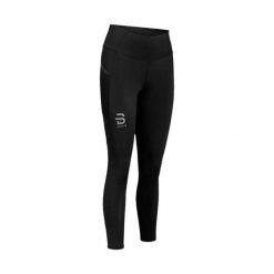 Damskie legginsy Daehlie Sportswear Athlete 2.0. Czarne legginsy DAEHLIE, uniwersalny, bez wzorów, z elastanu. Za 435.50 zł.