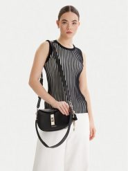 Guess Torebka Brooke HWBG98 97180 Czarny. Czarne torebki klasyczne Guess, z aplikacjami, ze skóry, bez dodatków. Za 589.99 zł.