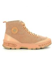 Kickers Sneakersy "Kick Way" w kolorze pomarańczowym rozmiar: 40. Pomarańczowe trampki Kickers, bez wzorów, za kostkę, bez zapięcia. Za 237.73 zł.