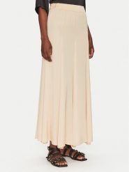 ViCOLO Spódnica maxi TD0004 Beżowy Regular Fit. Brązowe spódnice ViCOLO, xl, bez wzorów, z satyny, maxi. Za 179.99 zł.