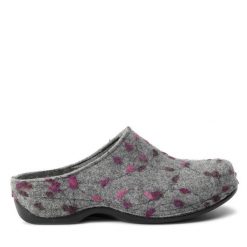 Kapcie Berkemann. Szare obuwie domowe Berkemann, bez wzorów, bez zapięcia. Za 259.99 zł.