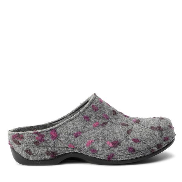 Kapcie Berkemann. Szare obuwie domowe Berkemann, bez wzorów, bez zapięcia. Za 259.99 zł.