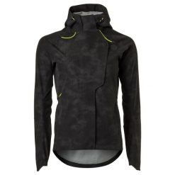 Tech Rain Jacket Commuter Women Reflection. Żółte kurtki sportowe AGU, bez wzorów, z materiału, bez kaptura, rowerowe. Za 860.90 zł.