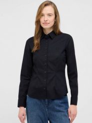 Damska Koszula Mustang Style Allegheny Black Beauty 1016724 4185. Czarne koszule Mustang, xl, bez wzorów, bez kołnierzyka, bez ramiączek. Za 149.99 zł.