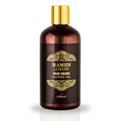 LUXURY OUD MUSK SHOWER GEL 500ML żel pod prysznic. Żele pod prysznic HAMIDI. Za 39.00 zł.