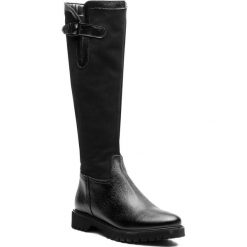 Oficerki SAGAN - 3258 Czarny Nubuk/Czarne Lico. Czarne kozaki Sagan, z nubiku, bez obcasa, na obcasie, bez zapięcia. W wyprzedaży za 319.00 zł.