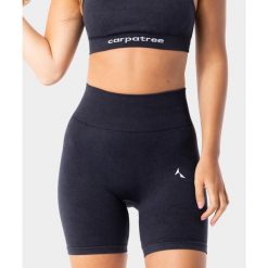 Szorty bezszowe sportowe dla kobiet Carpatree Yasmine. Czarne obuwie sportowe Carpatree, bez zapięcia, na fitness i siłownię. Za 99.99 zł.