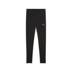 Damskie legginsy z wysokim stanem ESS PUMA. Czarne legginsy Puma, bez wzorów, z podwyższonym stanem. Za 129.00 zł.