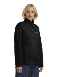 Jack Wolfskin Kurtka polarowa "Moonrise" w kolorze czarnym rozmiar: L. Czarne swetry Jack Wolfskin, l, bez wzorów, z materiału, bez ramiączek. Za 162.49 zł.