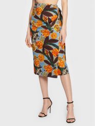 Weekend Max Mara Spódnica midi Fiore 23510103 Kolorowy Regular Fit. Spódnice Weekend Max Mara, bez wzorów, z bawełny, midi. Za 559.99 zł.