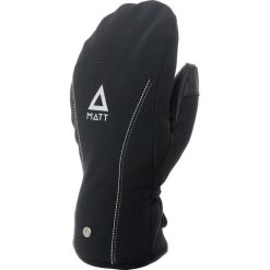 Matt damskie rękawice 3200 Patricia Gore Mittens, Black, S. Czarne rękawiczki Matt, bez wzorów, z gore-texu, sportowe. W wyprzedaży za 166.00 zł.