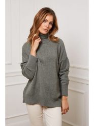 Joséfine Golf "Kitchen" w kolorze khaki rozmiar: XL. Brązowe golfy Joséfine, xl, bez wzorów, z kaszmiru, bez ramiączek. Za 199.45 zł.