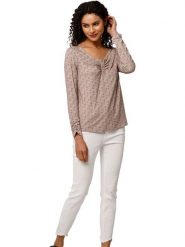 Heine Koszulka w kolorze jasnoróżowym rozmiar: 44. Różowe bluzki Heine, bez wzorów, bez kołnierzyka, bez ramiączek. Za 52.30 zł.