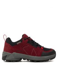 Alpina Trekkingi Tracker 627E-2 Bordowy. Czerwone obuwie sportowe Alpina, ze skóry, bez zapięcia, trekkingowe. Za 299.99 zł.