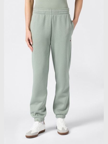 Champion Spodnie dresowe w kolorze zielonym rozmiar: L. Zielone spodnie dresowe Champion, l, bez wzorów, z bawełny. Za 157.35 zł.