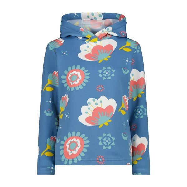 Damska bluza z kapturem CMP. Czerwone bluzy CMP, uniwersalny, bez wzorów, z materiału, z kapturem. Za 293.60 zł.