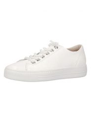 Paul Green Skórzane sneakersy w kolorze białym rozmiar: 38. Białe trampki Paul Green, bez wzorów, bez zapięcia. Za 330.38 zł.
