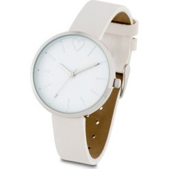Zegarek na rękę bonprix beżowy. Zegarki bonprix. Za 54.99 zł.