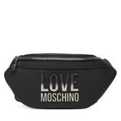 Saszetka nerka LOVE MOSCHINO. Czarne torebki klasyczne Love Moschino, bez wzorów, bez dodatków. Za 519.99 zł.