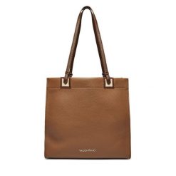 Torebka Valentino. Brązowe torebki klasyczne Valentino, bez wzorów, bez dodatków. Za 359.99 zł.