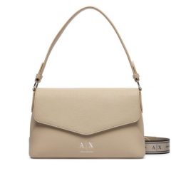 Torebka Armani Exchange. Brązowe torebki klasyczne Armani Exchange, bez wzorów, bez dodatków. Za 614.99 zł.