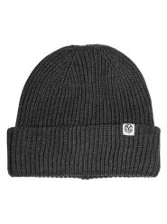 MOSS COPENHAGEN Czapka "Galine" w kolorze antracytowym rozmiar: onesize. Czarne czapki Moss Copenhagen, bez wzorów, z materiału. Za 69.99 zł.