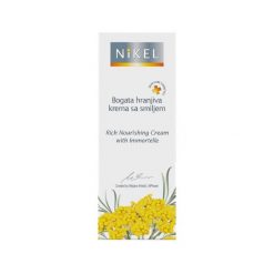 Nikel, Bogaty krem odżywczy do twarzy z wyciągiem z kwiatu Immortelle, 50 ml. Kremy do twarzy Priroda liječi d.o.o. Za 117.29 zł.