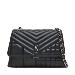 Torebka Steve Madden. Czarne torebki klasyczne Steve Madden, bez wzorów, bez dodatków. Za 639.99 zł.