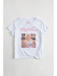 Guess T-Shirt 182690 Biały Classic Fit. Białe t-shirty Guess, xxl, z aplikacjami, bez kołnierzyka, bez ramiączek. Za 234.99 zł.