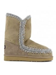 Mou Skórzane kozaki zimowe w kolorze beżowym rozmiar: 40. Brązowe kozaki Mou, na zimę, z wełny, bez obcasa, bez zapięcia. Za 717.99 zł.